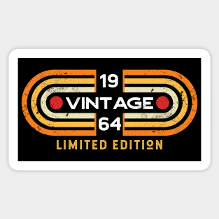 Vintage 1964 | Retro Video Game Style Sticker